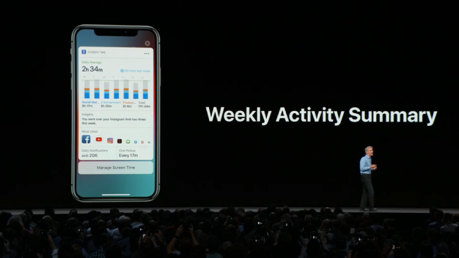 iOS 12 manage screen time